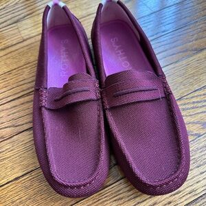 Rothy’s Women's Burgundy Slip-On Loafers size W9